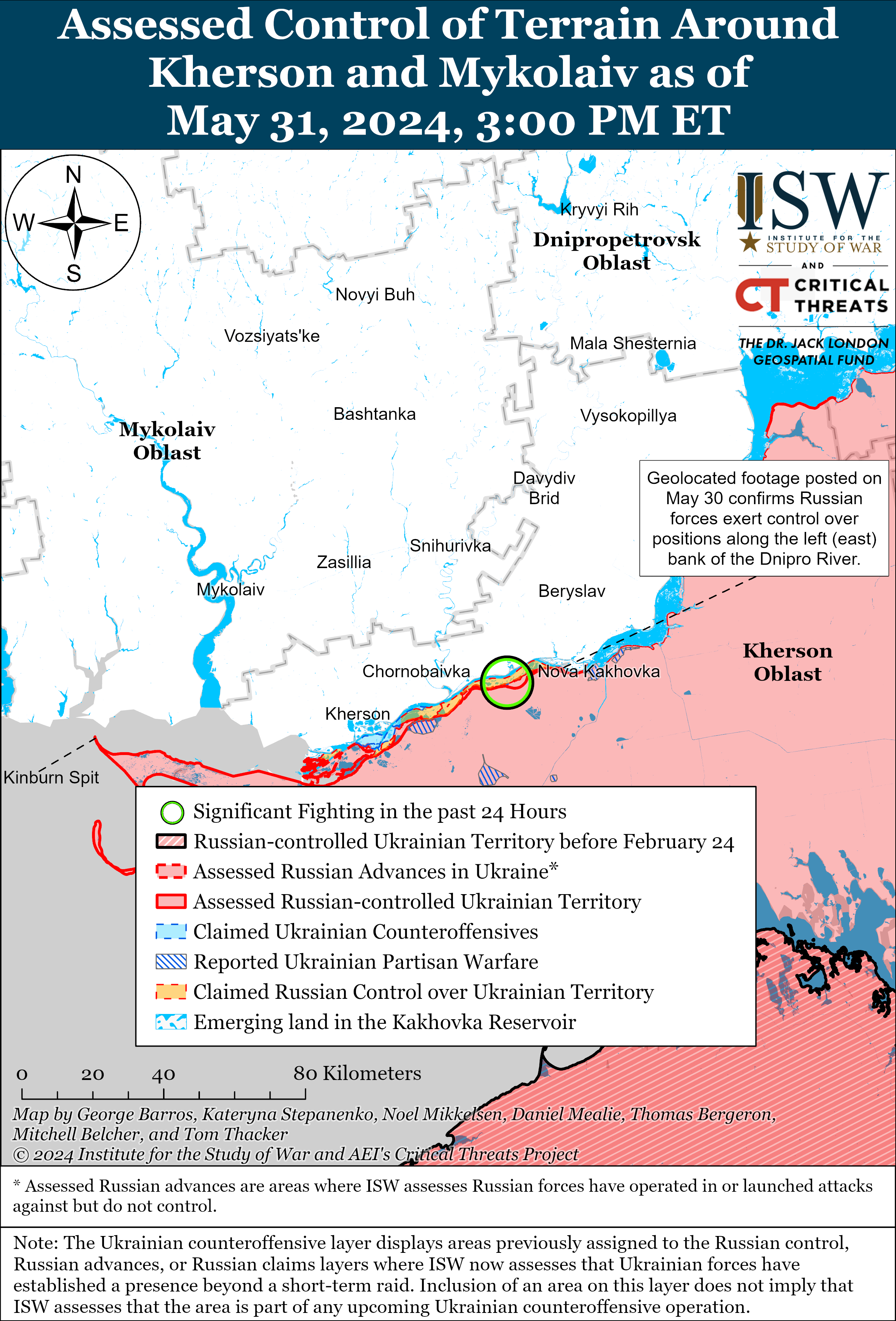 Окупанти просунулися на двох напрямках у Донецькій області: карти ISW